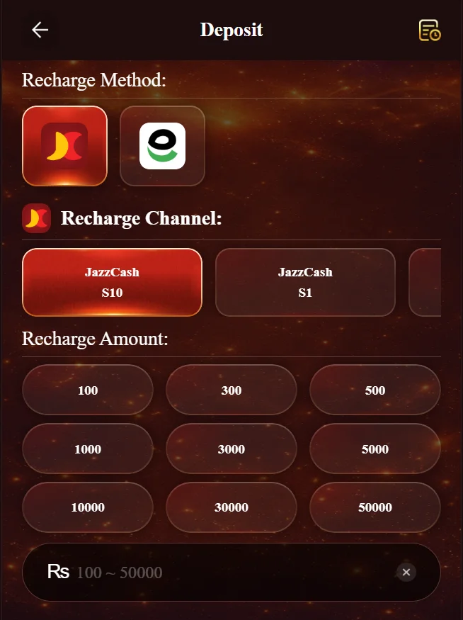 666rs deposit